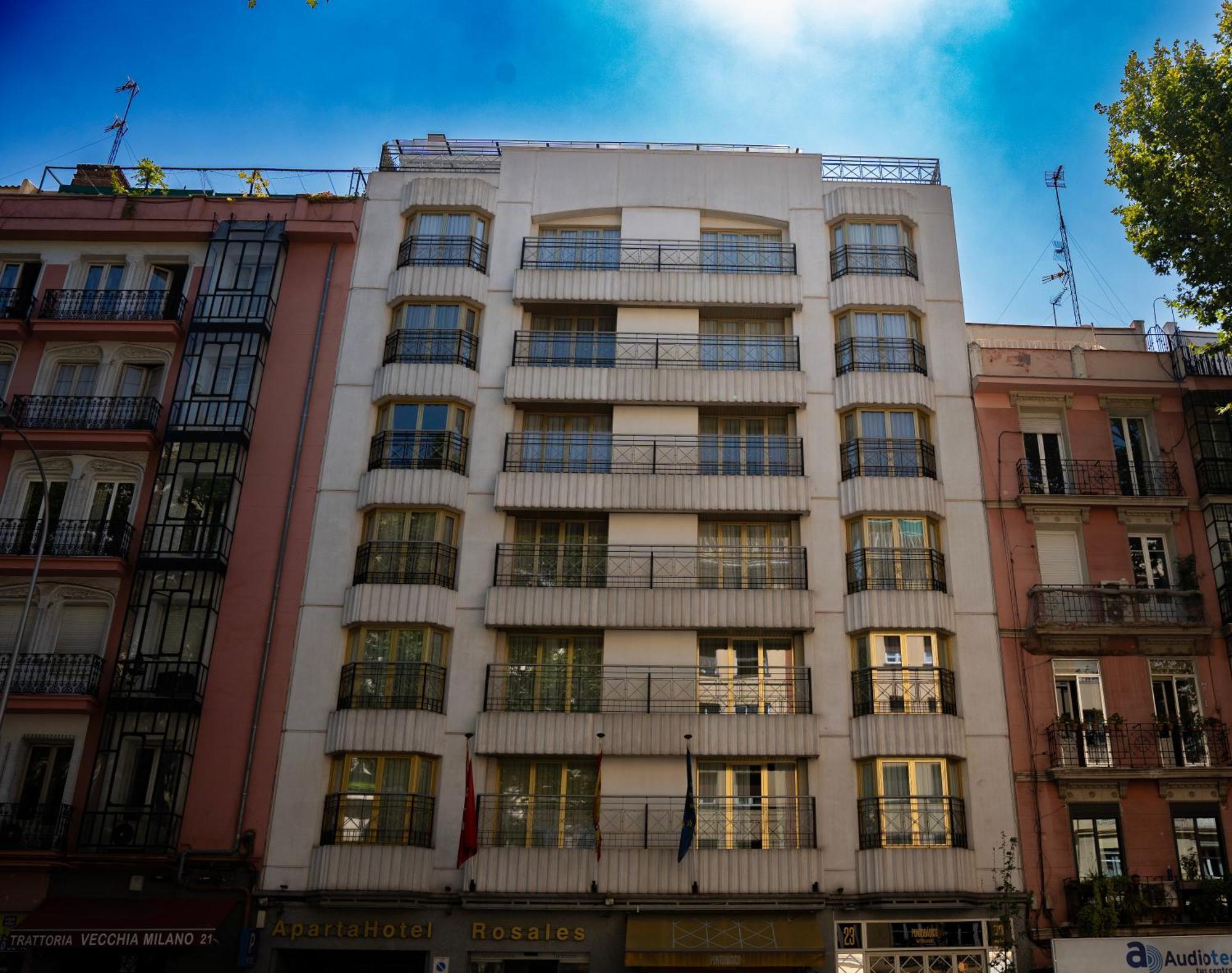 Aparto-Hotel Rosales Madrid Exteriér fotografie