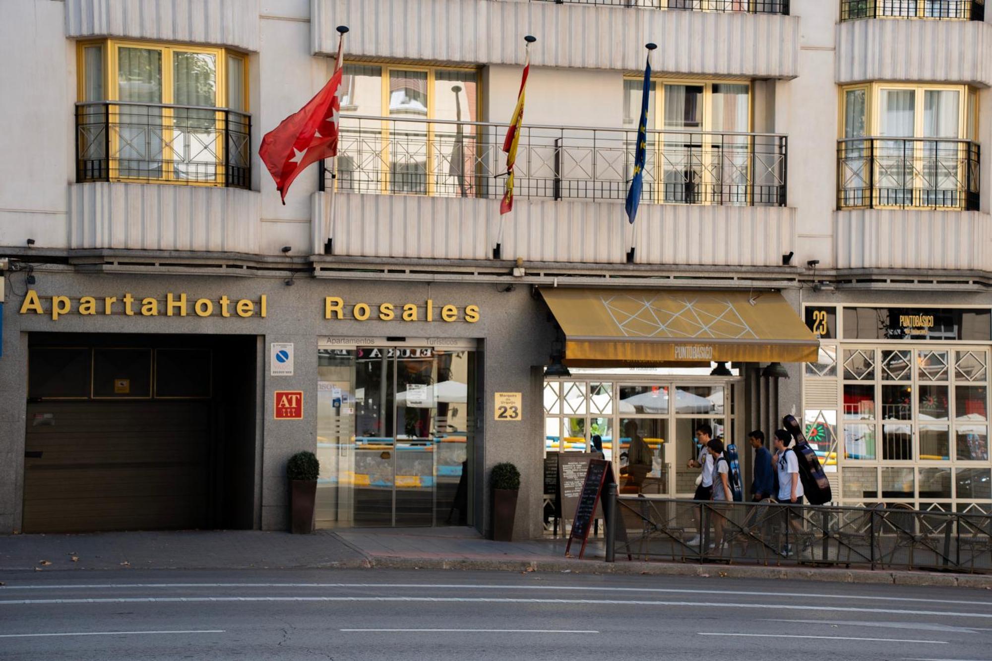 Aparto-Hotel Rosales Madrid Exteriér fotografie